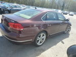 2013 Volkswagen Passat Sel Purple vin: 1VWCM7A32DC062763