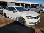 2012 Volkswagen Passat Sel White vin: 1VWCM7A35CC072167