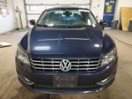 2013 Volkswagen Passat Sel Синий vin: 1VWCM7A35DC058674