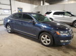 2013 Volkswagen Passat Sel Blue vin: 1VWCM7A35DC058674