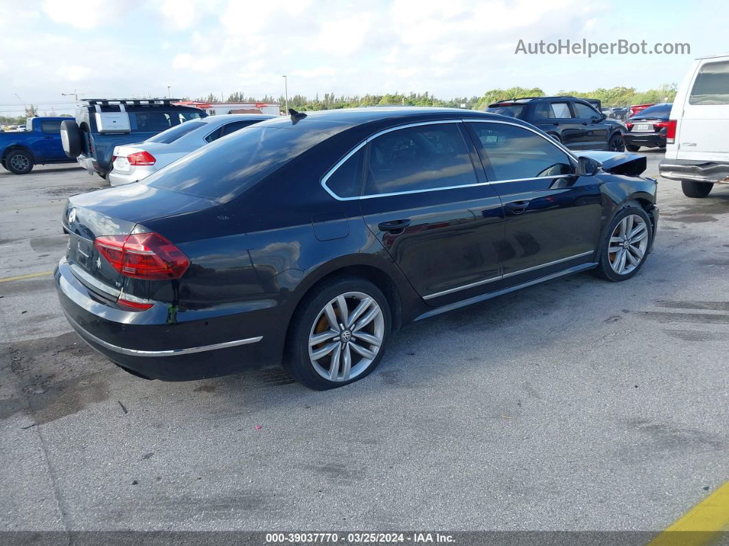 2017 Volkswagen Passat Sel Premium Black vin: 1VWCM7A35HC010582