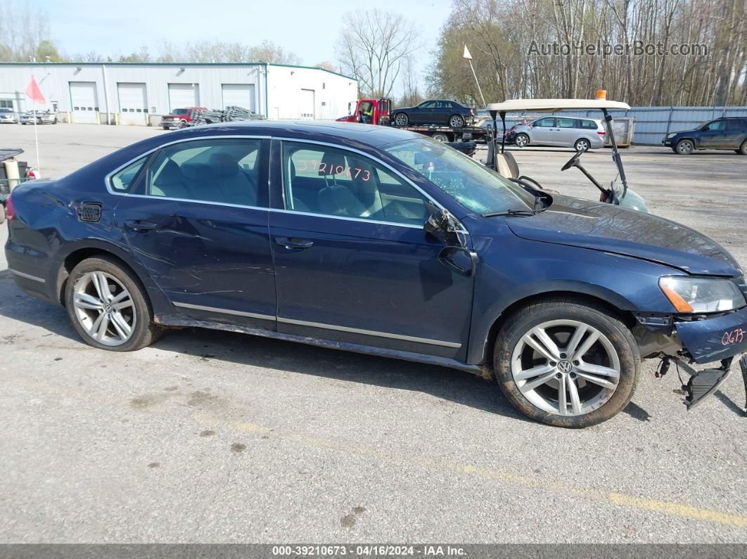 2012 Volkswagen Passat 3.6l V6 Sel Premium Синий vin: 1VWCM7A39CC093829