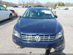 2012 Volkswagen Passat 3.6l V6 Sel Premium Blue vin: 1VWCM7A39CC093829