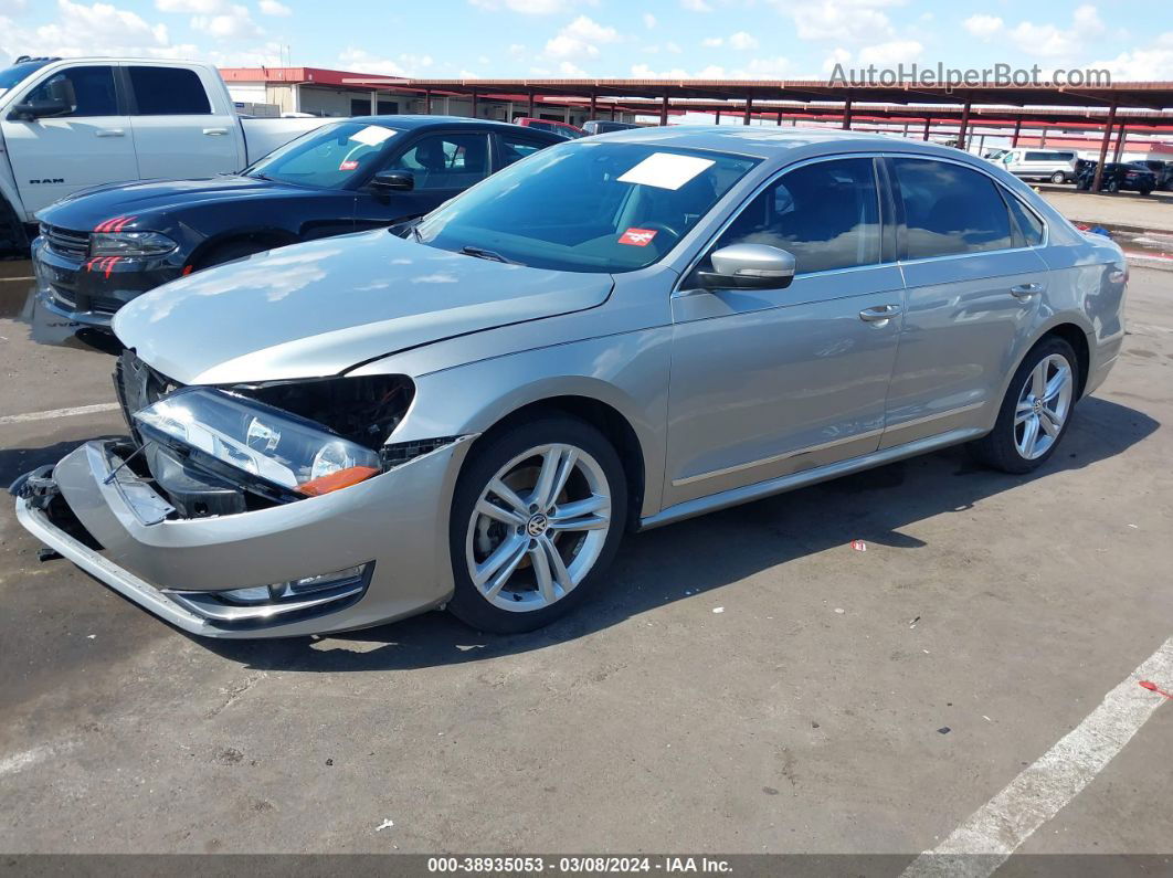 2013 Volkswagen Passat 3.6l V6 Sel Premium Gray vin: 1VWCM7A39DC089118