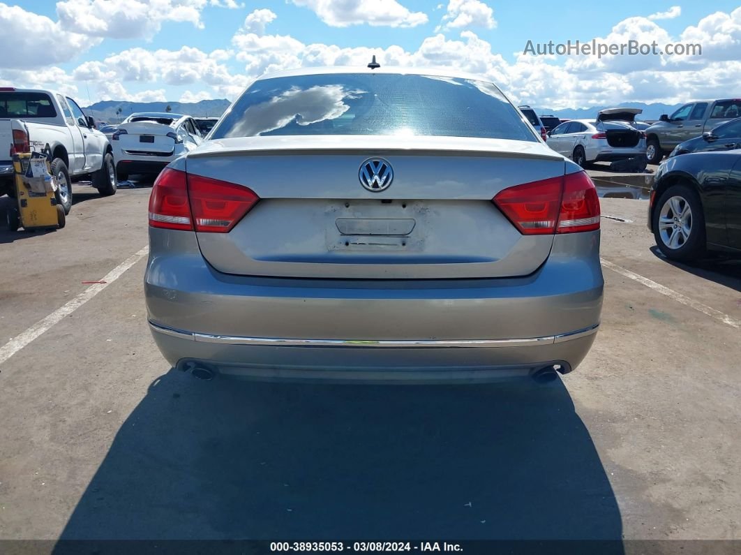 2013 Volkswagen Passat 3.6l V6 Sel Premium Серый vin: 1VWCM7A39DC089118