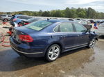 2013 Volkswagen Passat Sel Blue vin: 1VWCM7A3XDC053227