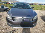 2014 Volkswagen Passat Sel Gray vin: 1VWCN7A30EC046611