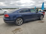 2014 Volkswagen Passat Sel Blue vin: 1VWCN7A30EC078071