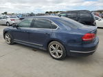 2014 Volkswagen Passat Sel Blue vin: 1VWCN7A30EC078071