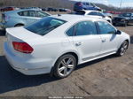 2013 Volkswagen Passat 2.0l Tdi Sel Premium White vin: 1VWCN7A31DC100786