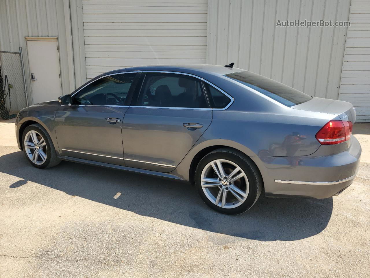 2013 Volkswagen Passat Sel Серый vin: 1VWCN7A31DC146098