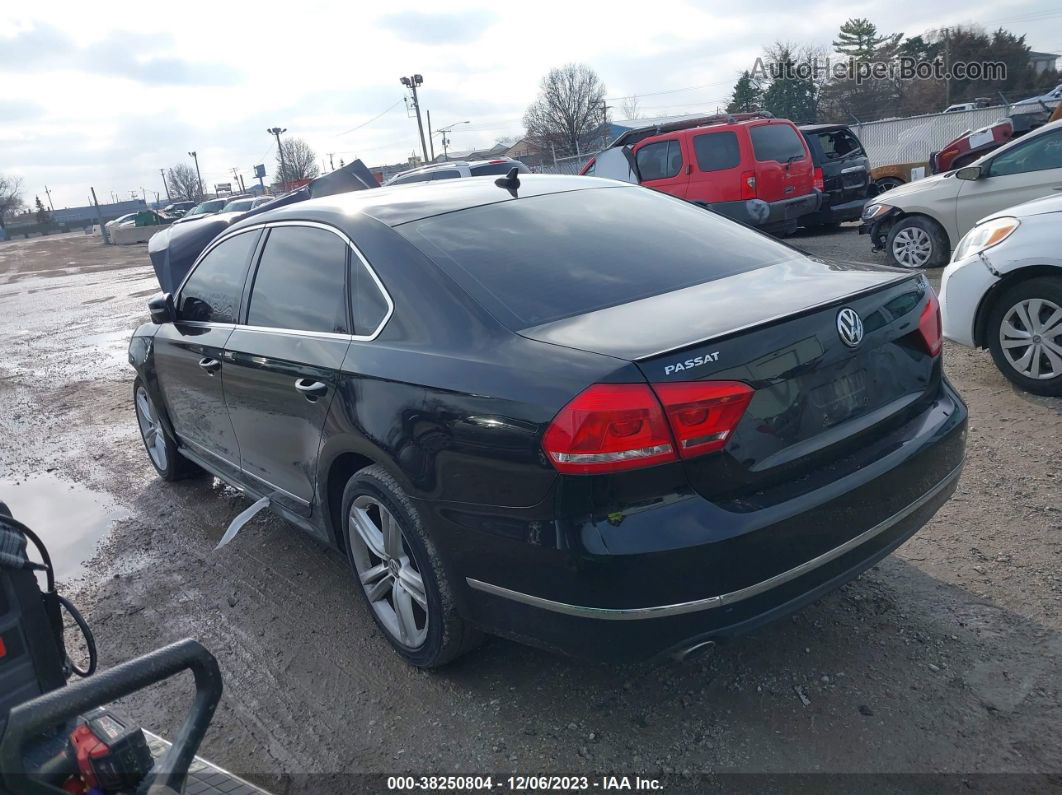 2014 Volkswagen Passat 2.0l Tdi Sel Premium Черный vin: 1VWCN7A31EC010751