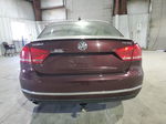 2014 Volkswagen Passat Sel Burgundy vin: 1VWCN7A31EC029333