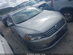 2014 Volkswagen Passat 2.0l Tdi Sel Premium Gray vin: 1VWCN7A31EC101244