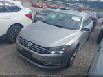 2014 Volkswagen Passat 2.0l Tdi Sel Premium Gray vin: 1VWCN7A31EC101244