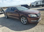 2014 Volkswagen Passat Sel Burgundy vin: 1VWCN7A31EC102202