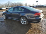 2012 Volkswagen Passat Sel Синий vin: 1VWCN7A32CC063889