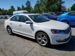 2012 Volkswagen Passat Sel White vin: 1VWCN7A32CC076917