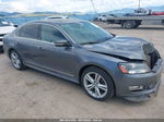 2013 Volkswagen Passat 2.0l Tdi Sel Premium Gray vin: 1VWCN7A32DC005069