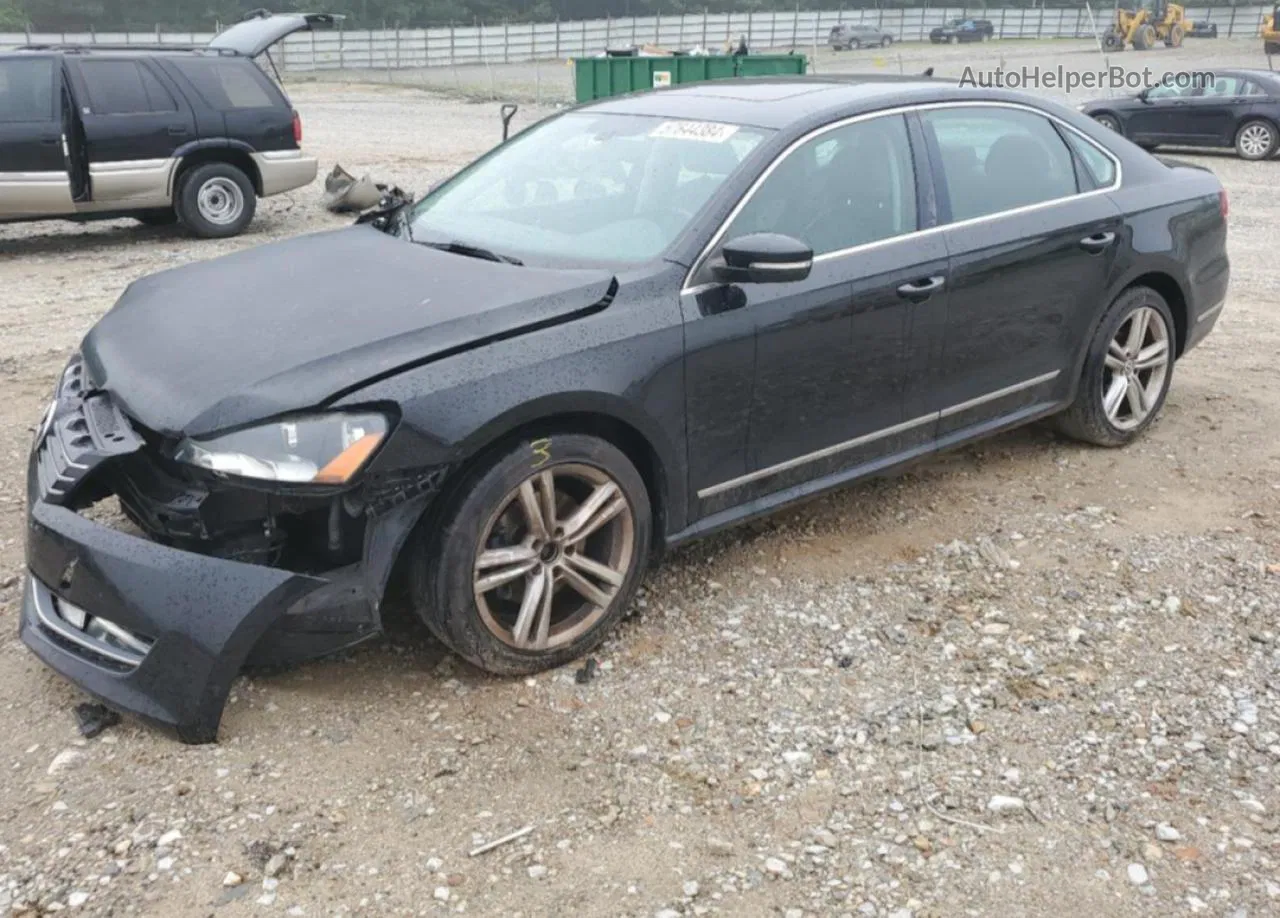 2013 Volkswagen Passat Sel Black vin: 1VWCN7A32DC044311