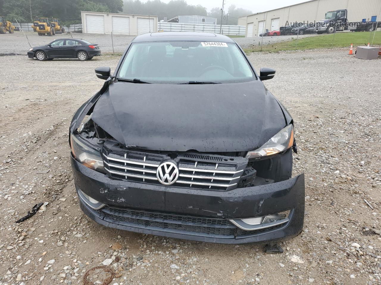 2013 Volkswagen Passat Sel Black vin: 1VWCN7A32DC044311