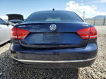 2013 Volkswagen Passat Sel Blue vin: 1VWCN7A32DC075994