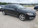 2013 Volkswagen Passat Sel Черный vin: 1VWCN7A32DC146630