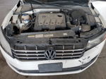 2014 Volkswagen Passat Sel Белый vin: 1VWCN7A32EC070991