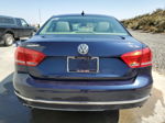 2013 Volkswagen Passat Sel Синий vin: 1VWCN7A33DC019076