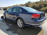 2013 Volkswagen Passat Sel Синий vin: 1VWCN7A33DC019076