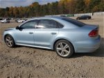 2013 Volkswagen Passat Sel Blue vin: 1VWCN7A33DC108694