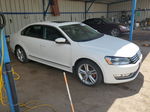 2013 Volkswagen Passat Sel Белый vin: 1VWCN7A33DC147088