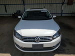 2013 Volkswagen Passat Sel Белый vin: 1VWCN7A33DC147088