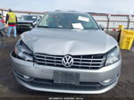 2014 Volkswagen Passat 2.0l Tdi Sel Premium Silver vin: 1VWCN7A33EC096368