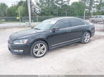 2014 Volkswagen Passat 2.0l Tdi Sel Premium Black vin: 1VWCN7A33EC110270