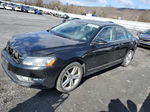 2012 Volkswagen Passat Sel Черный vin: 1VWCN7A34CC019957