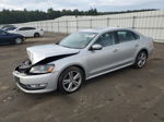 2013 Volkswagen Passat Sel Серебряный vin: 1VWCN7A34DC096393