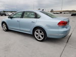 2013 Volkswagen Passat Sel Blue vin: 1VWCN7A34DC099682