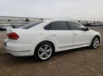 2013 Volkswagen Passat Sel White vin: 1VWCN7A34DC144345