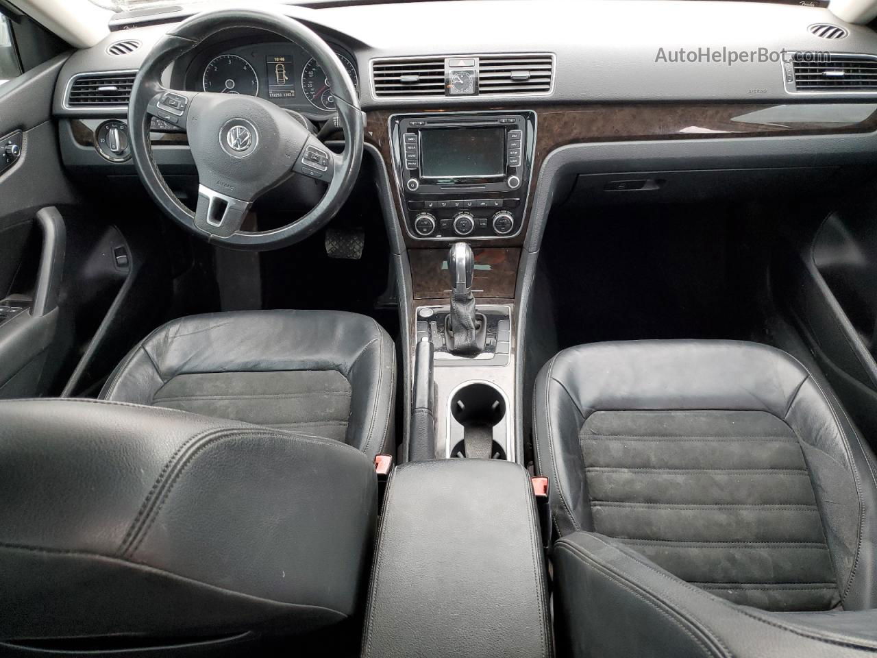 2014 Volkswagen Passat Sel Серебряный vin: 1VWCN7A34EC113503