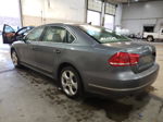 2013 Volkswagen Passat Sel Gray vin: 1VWCN7A35DC098976