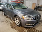 2013 Volkswagen Passat Sel Gray vin: 1VWCN7A35DC098976