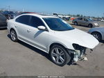 2014 Volkswagen Passat 2.0l Tdi Sel Premium White vin: 1VWCN7A35EC033255