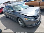 2014 Volkswagen Passat Tdi Sel Premium Gray vin: 1VWCN7A35EC059855