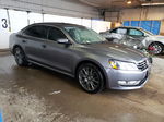 2014 Volkswagen Passat Sel Серый vin: 1VWCN7A35EC088143