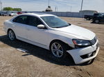 2014 Volkswagen Passat Sel White vin: 1VWCN7A35EC102283