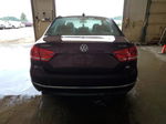 2012 Volkswagen Passat Sel Burgundy vin: 1VWCN7A36CC065502