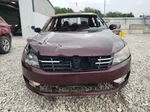 2013 Volkswagen Passat Sel Burgundy vin: 1VWCN7A36DC034090