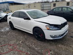 2013 Volkswagen Passat Sel White vin: 1VWCN7A36DC139583