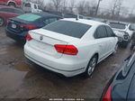 2014 Volkswagen Passat 2.0l Tdi Sel Premium White vin: 1VWCN7A36EC008543